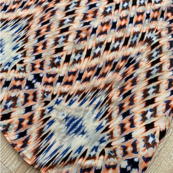 𝅺Greylin Geometric Printed Chiffon Tank Size XS‎ - Picture 2 of 7